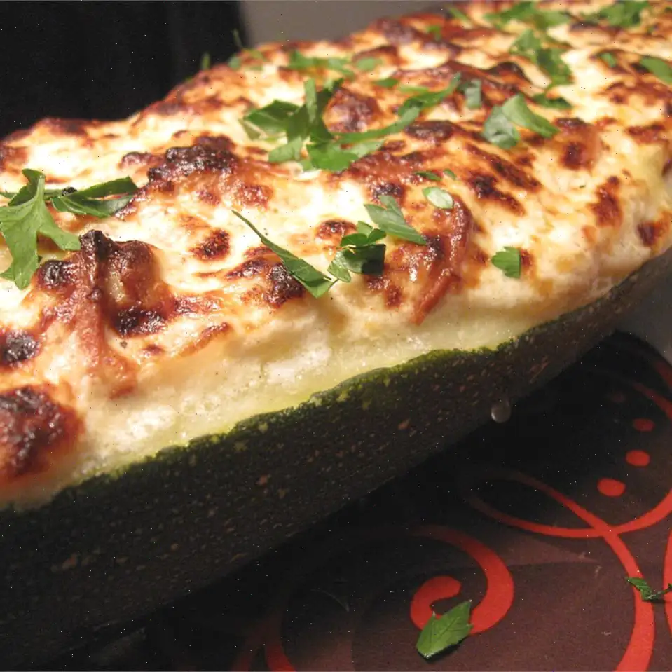 Pepperoni Stuffed Zucchini Recipe