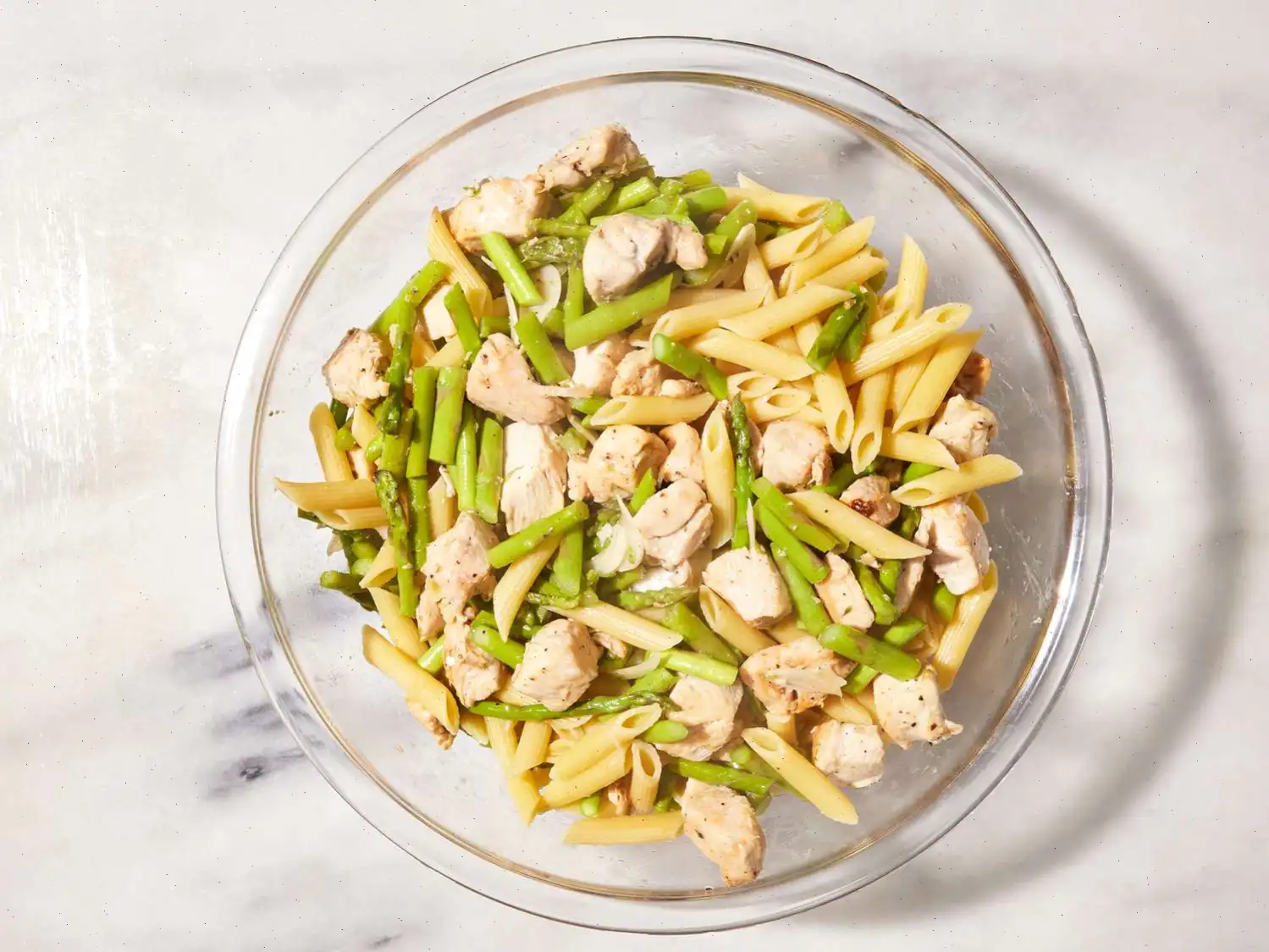 Penne with Chicken and Asparagus Recipe