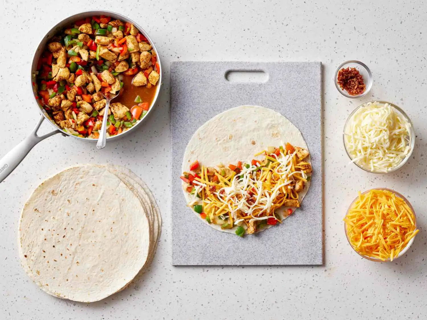 Chicken Quesadillas Recipe