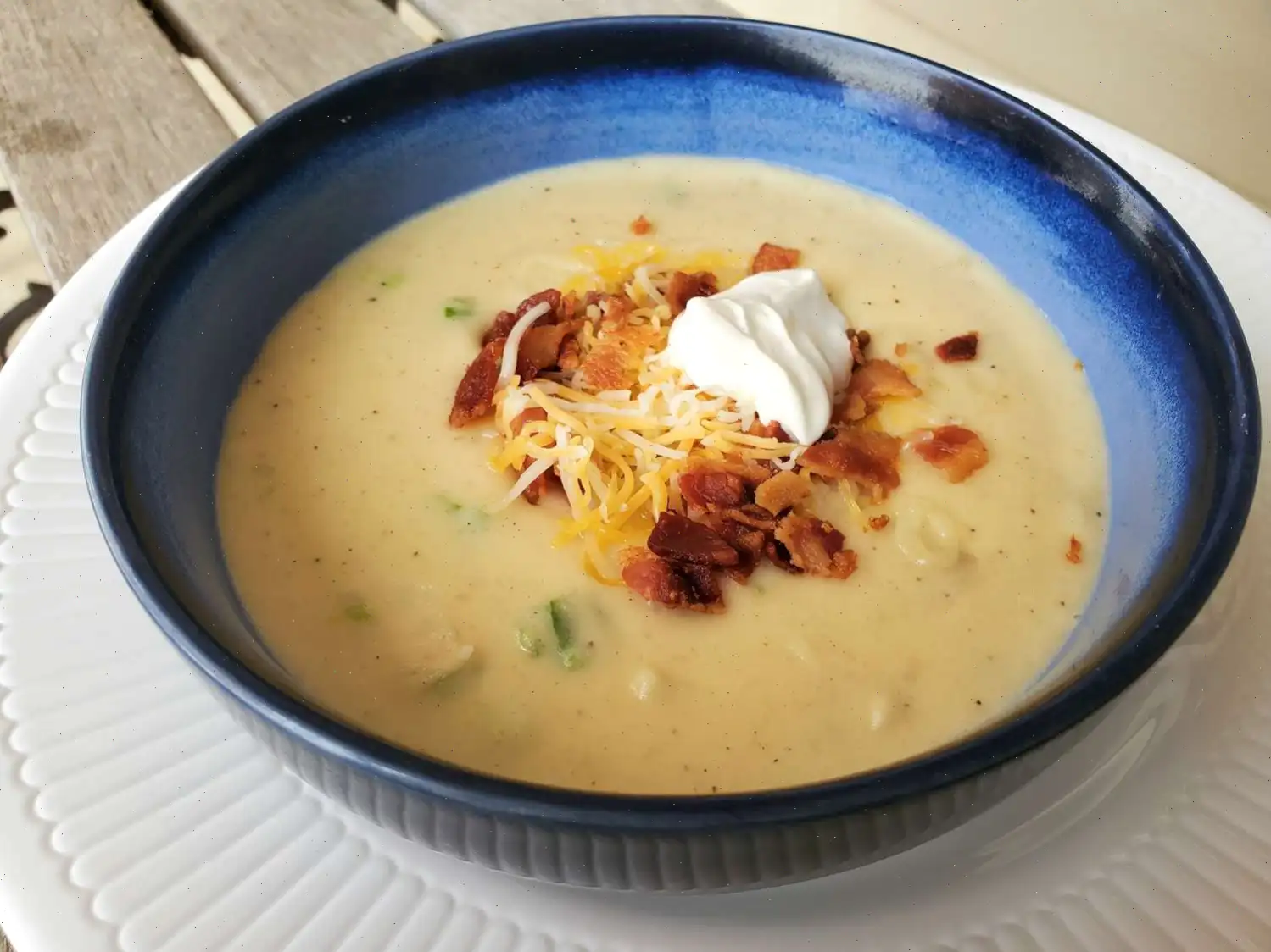 Slow Cooker Baked Potato Soup Recipe
