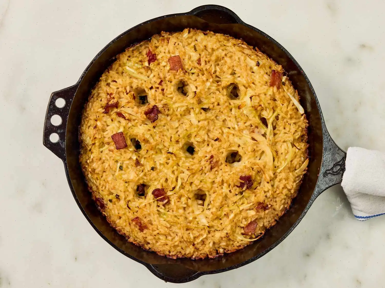 Okonomiyaki-Inspired Crispy Rice Recipe