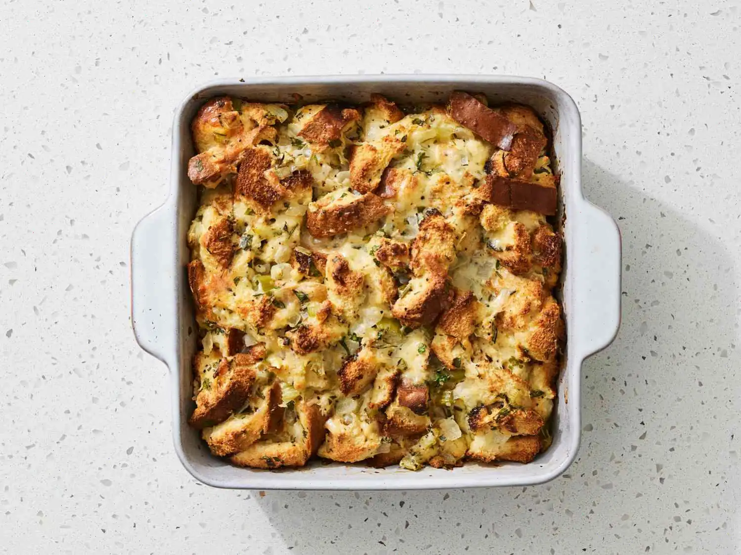 Stuffing Bread Pudding Recipe