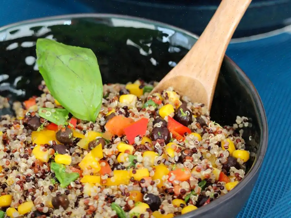 Black Bean, Corn, and Quinoa Salad Recipe