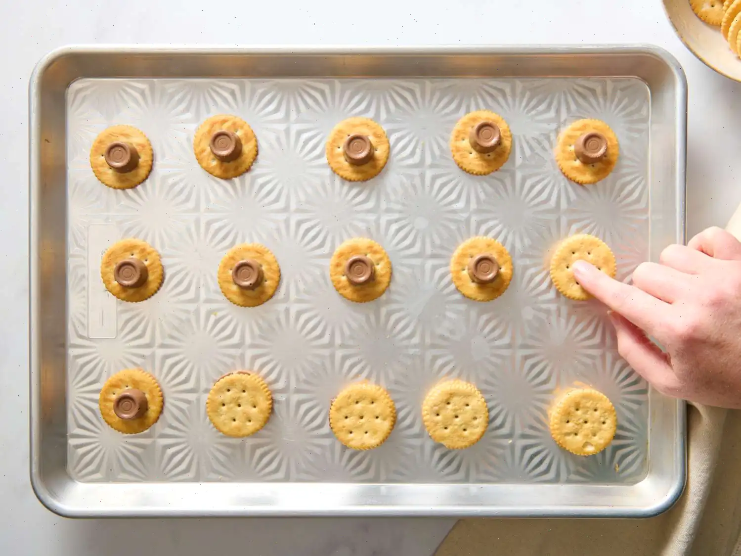 Rolo-Ritz Sandwiches