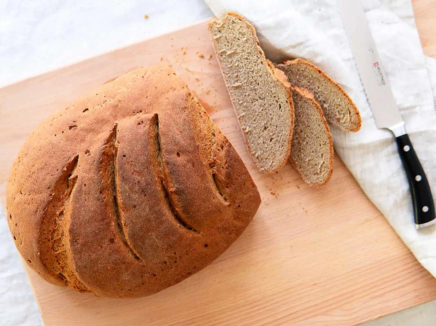 Authentic German Bread (Bauernbrot) Recipe