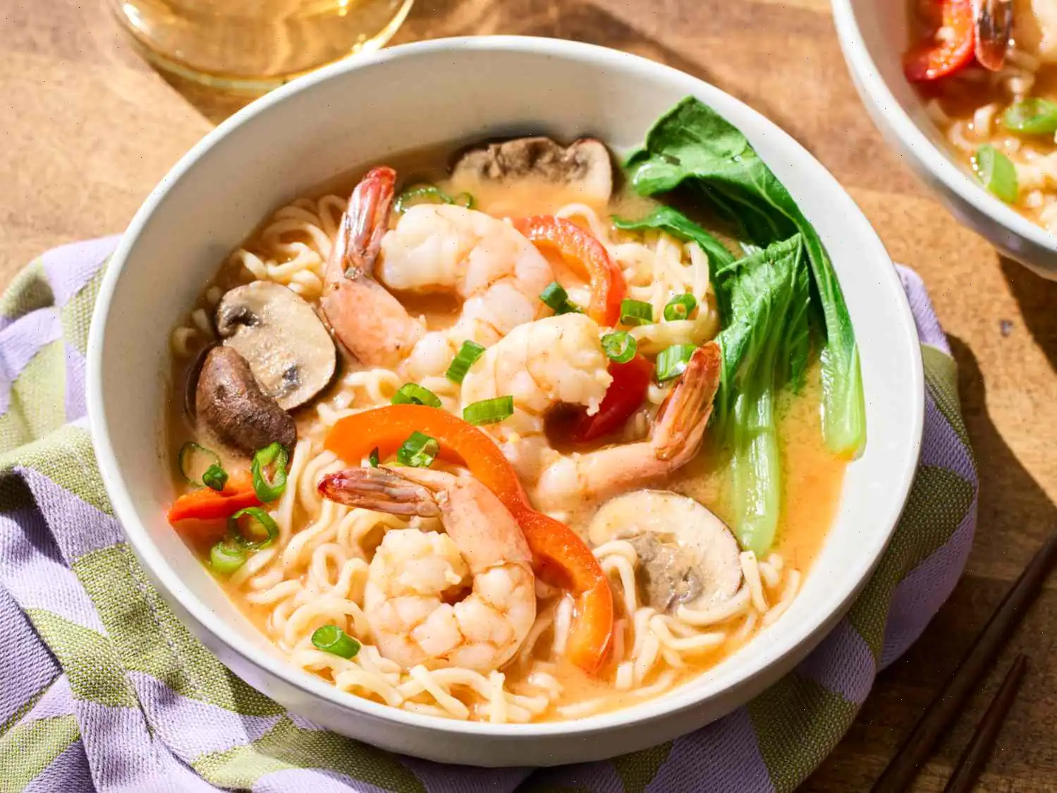 Spicy Shrimp Ramen Noodles Recipe