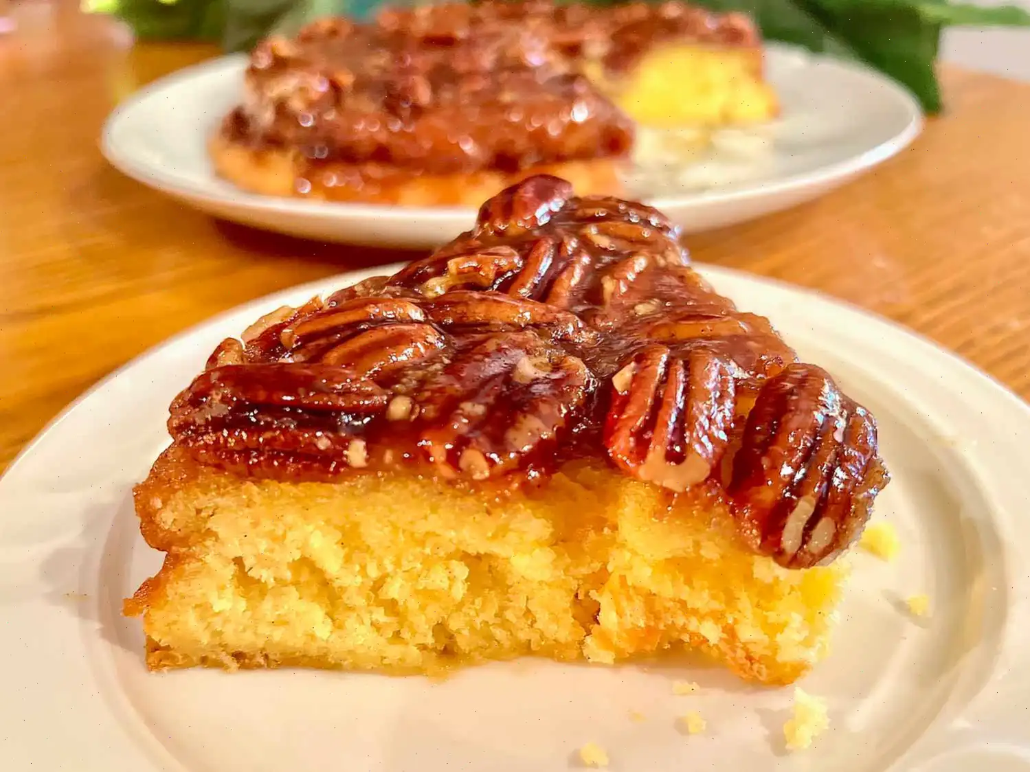 Pecan Pie Upside Down Cake Recipe