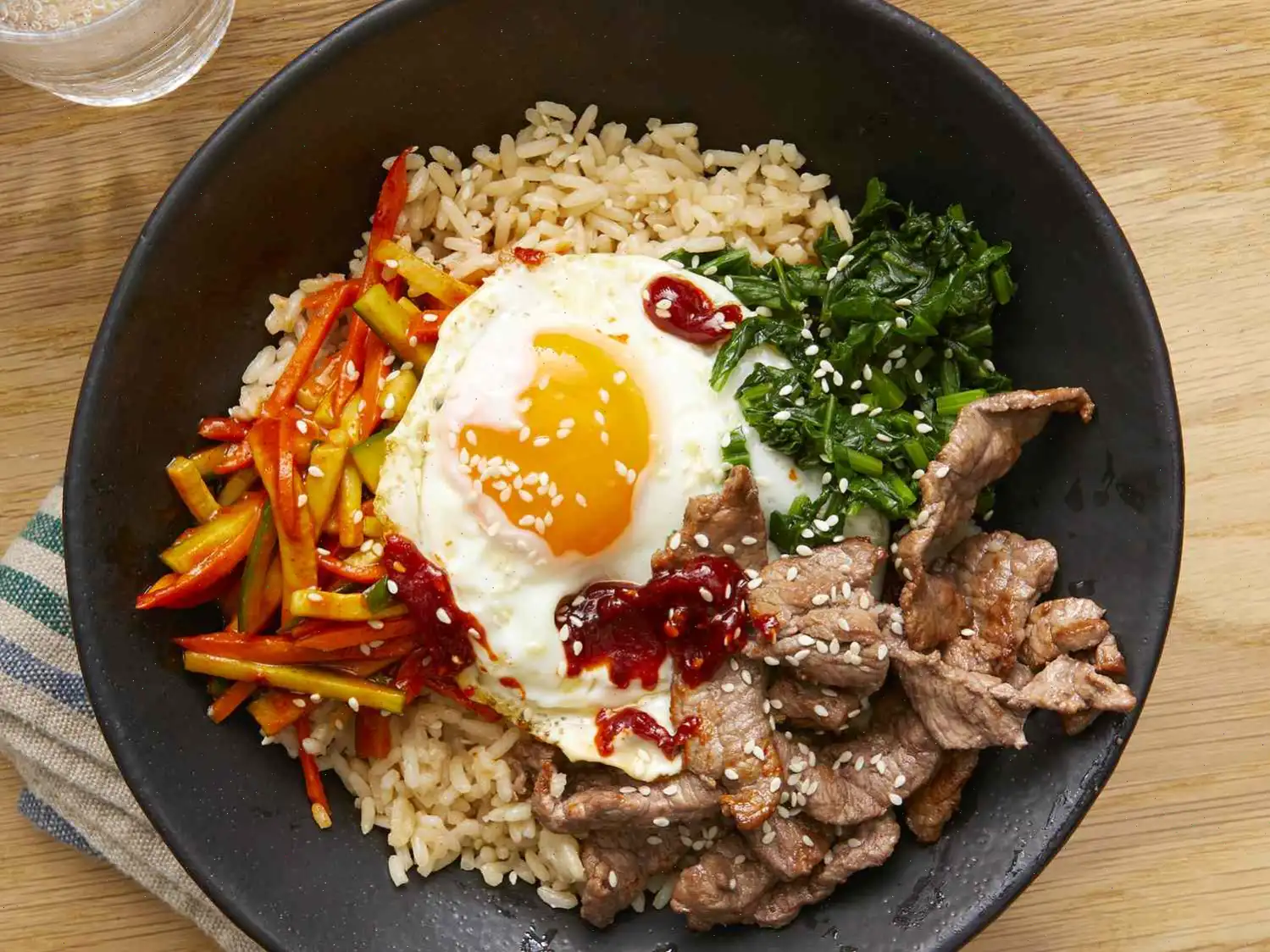 Bibimbap (Korean Rice Bowl) Recipe