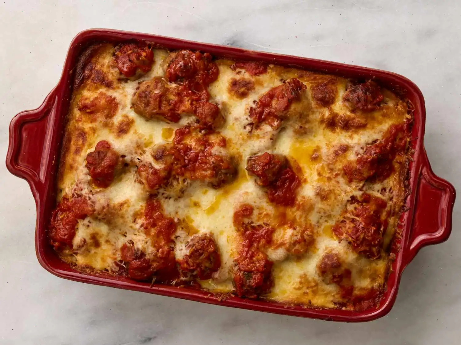 Italian Meatball Sandwich Casserole Recipe