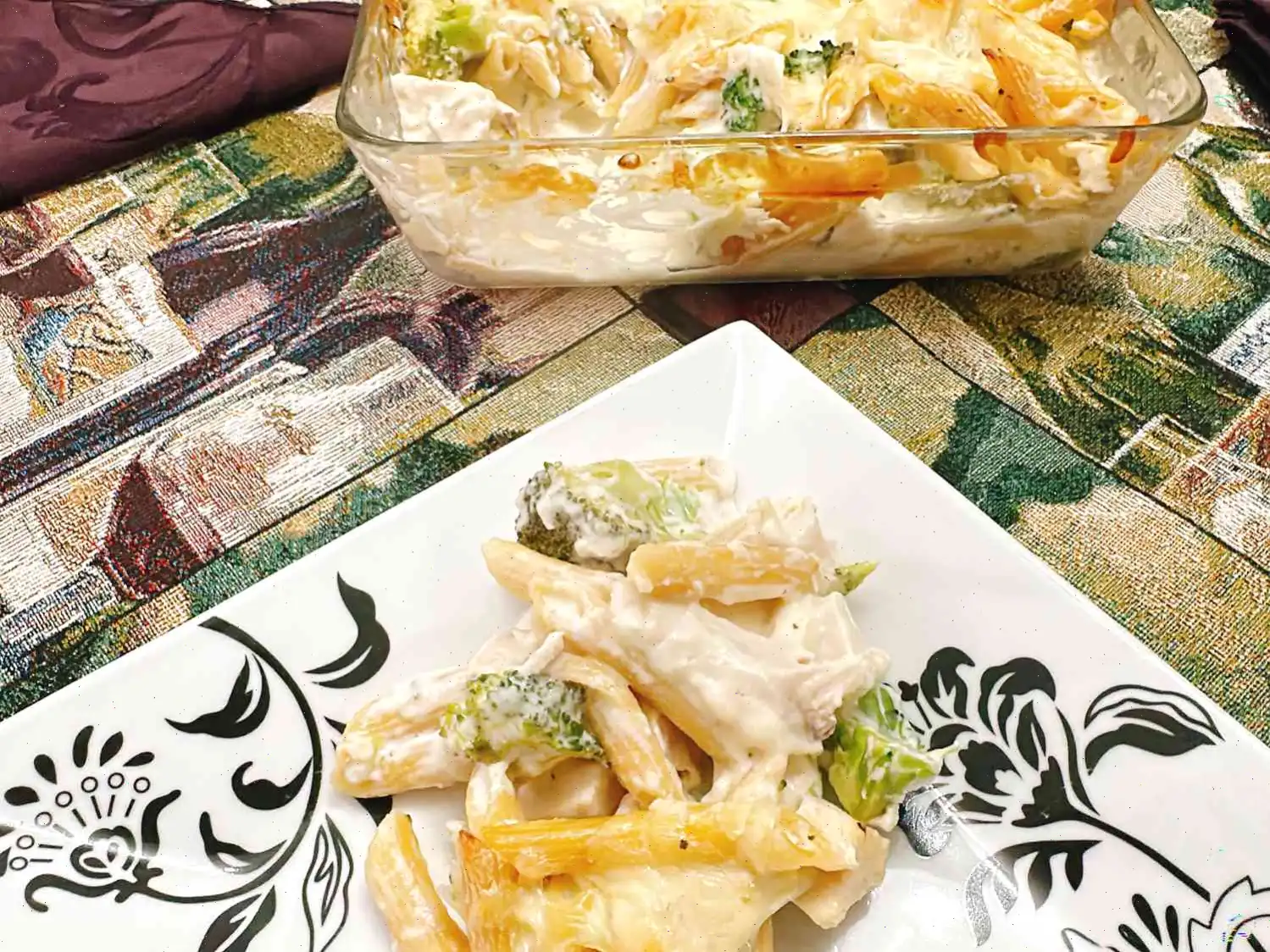 Rotisserie Chicken Pasta Bake Recipe