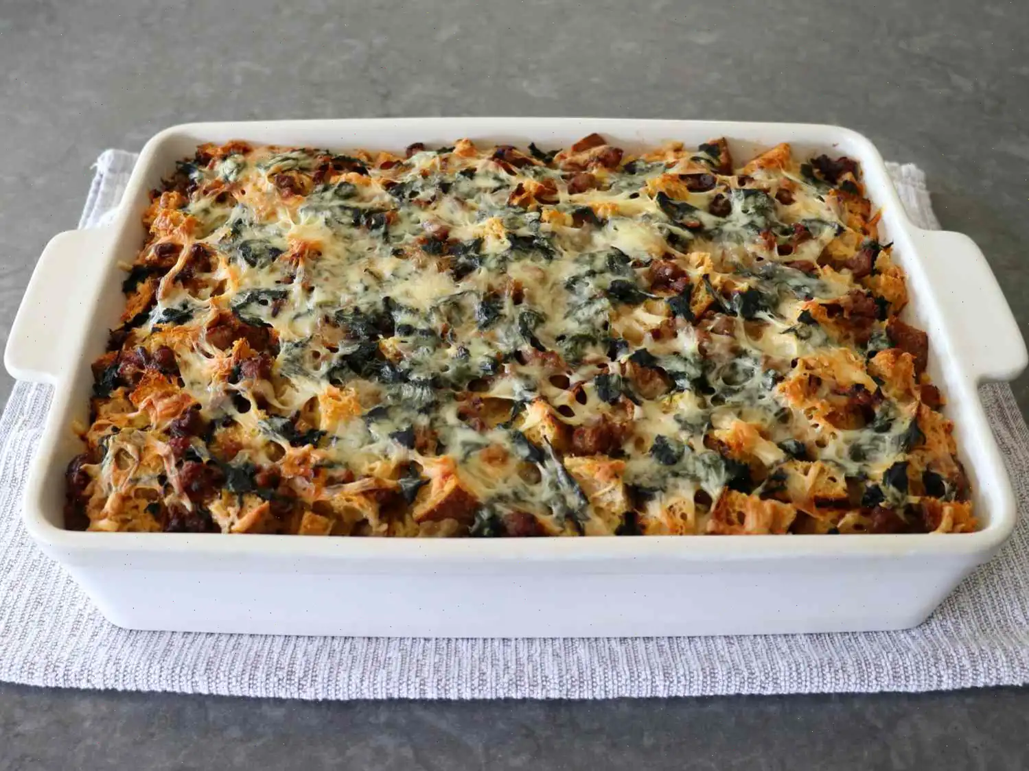 Italian Breakfast Strata Recipe