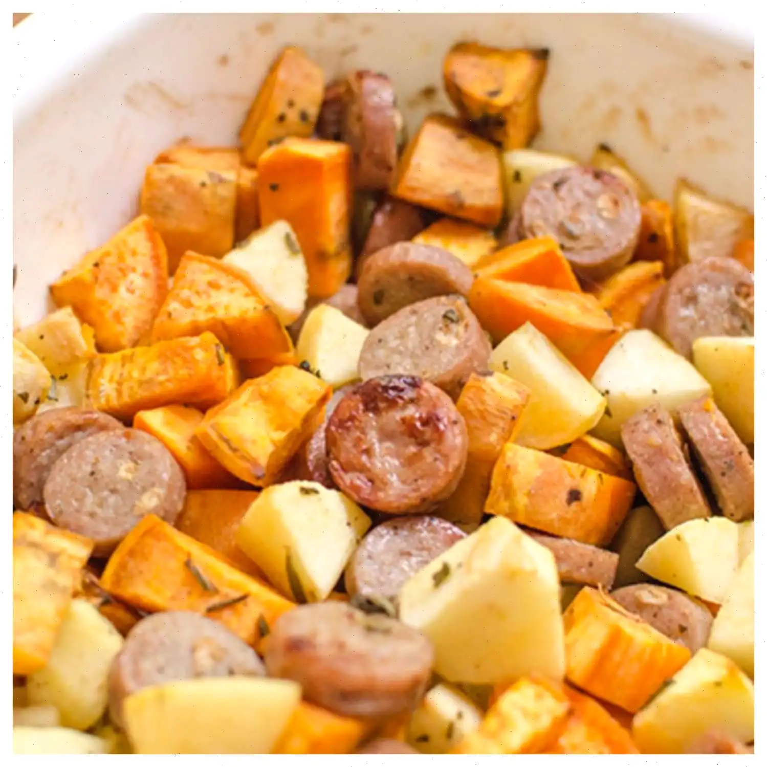 Sweet Potato and Apple Sausage Casserole Recipe