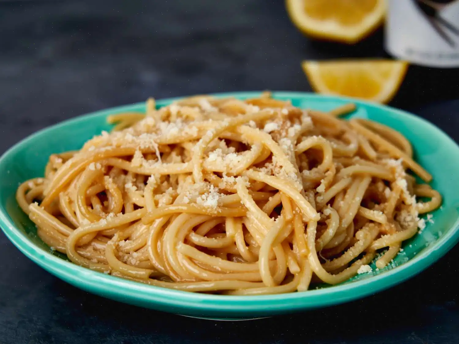 The Unexpected Secret Ingredient That Takes This Lemon Parmesan Pasta to the Next Level