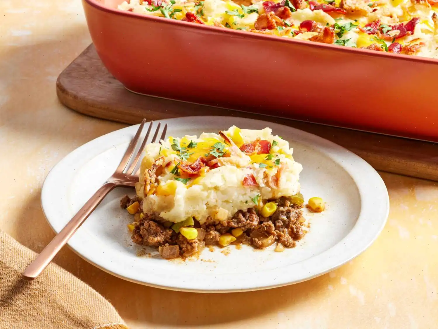 Cowboy Mashed Potato Casserole Recipe