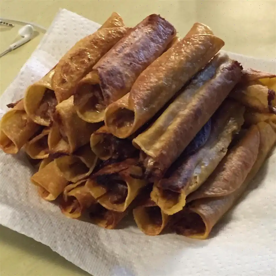 Quick Beef Taquitos Recipe