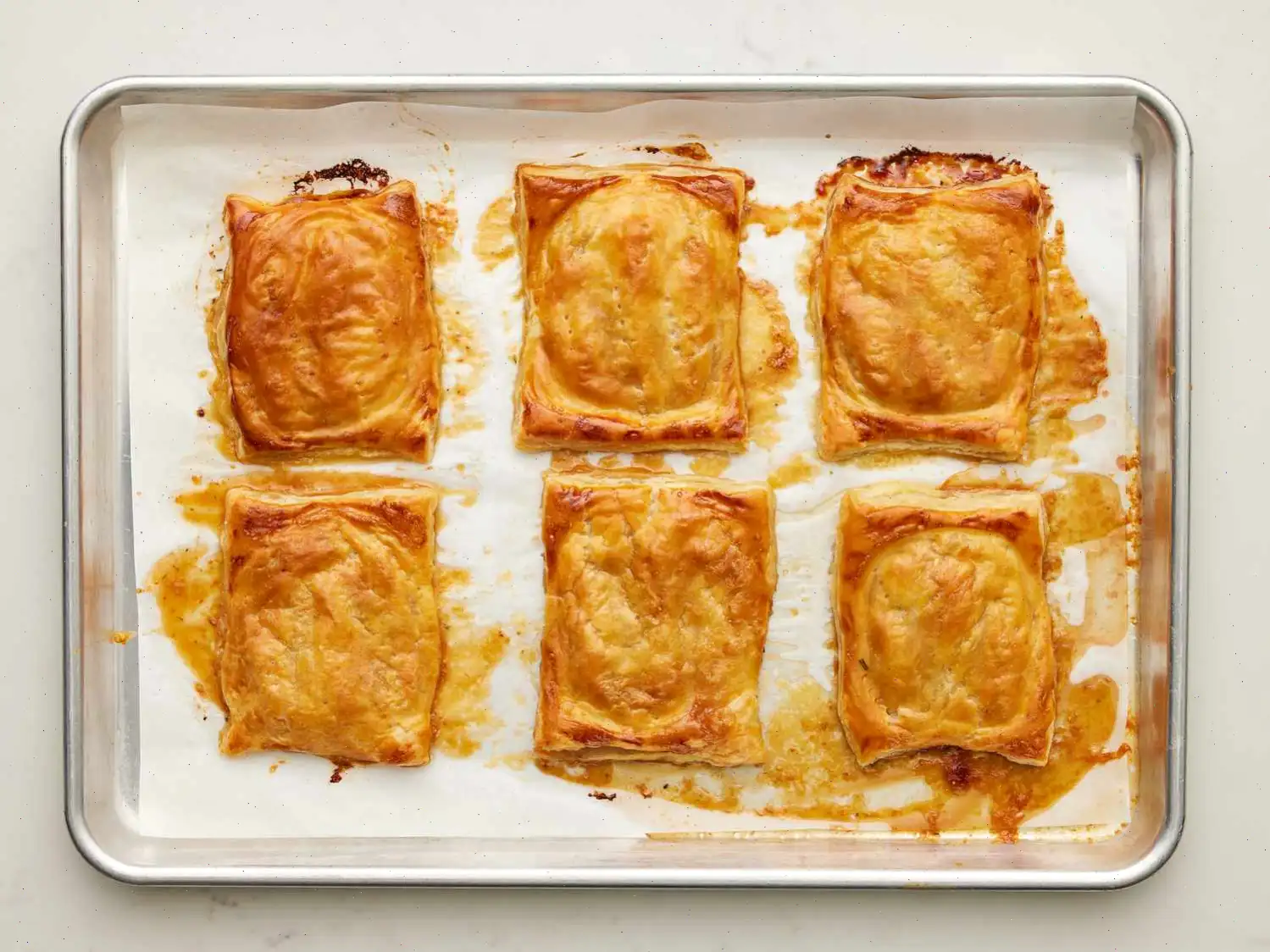 Upside Down Apple & Brie Puff Pastry Tarts