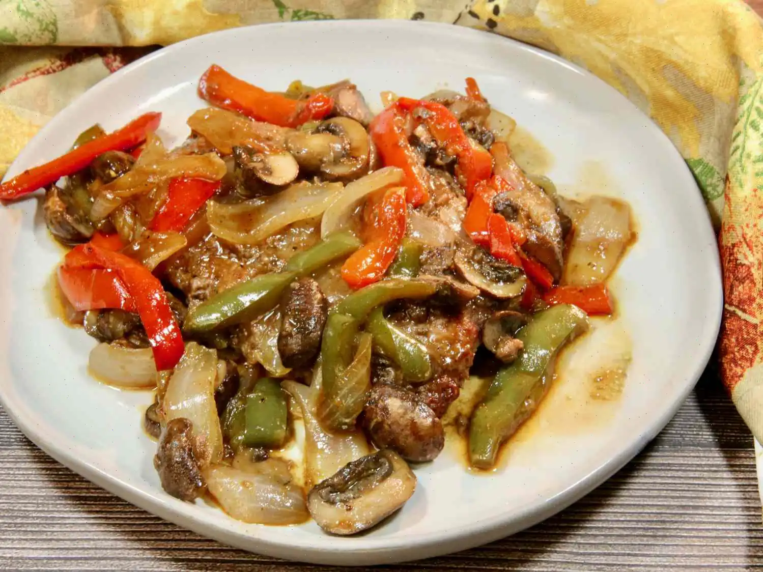Oven-Baked Pepper Steak Recipe