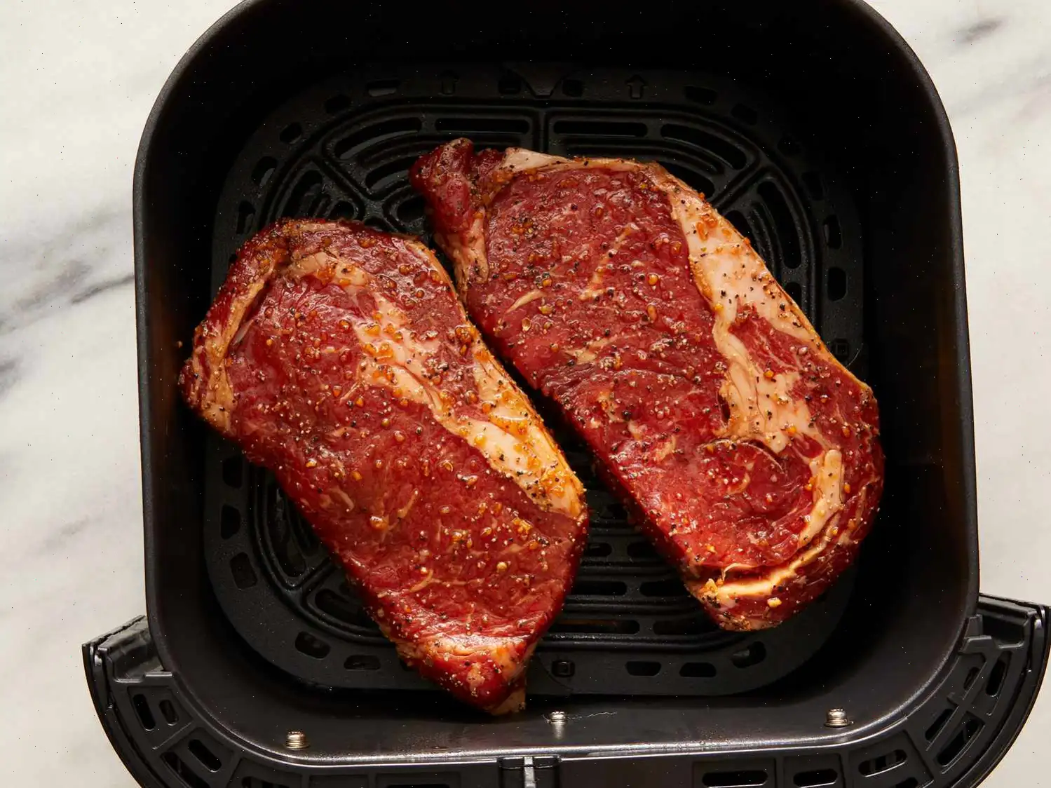 Air Fryer Rib-Eye Steak Recipe