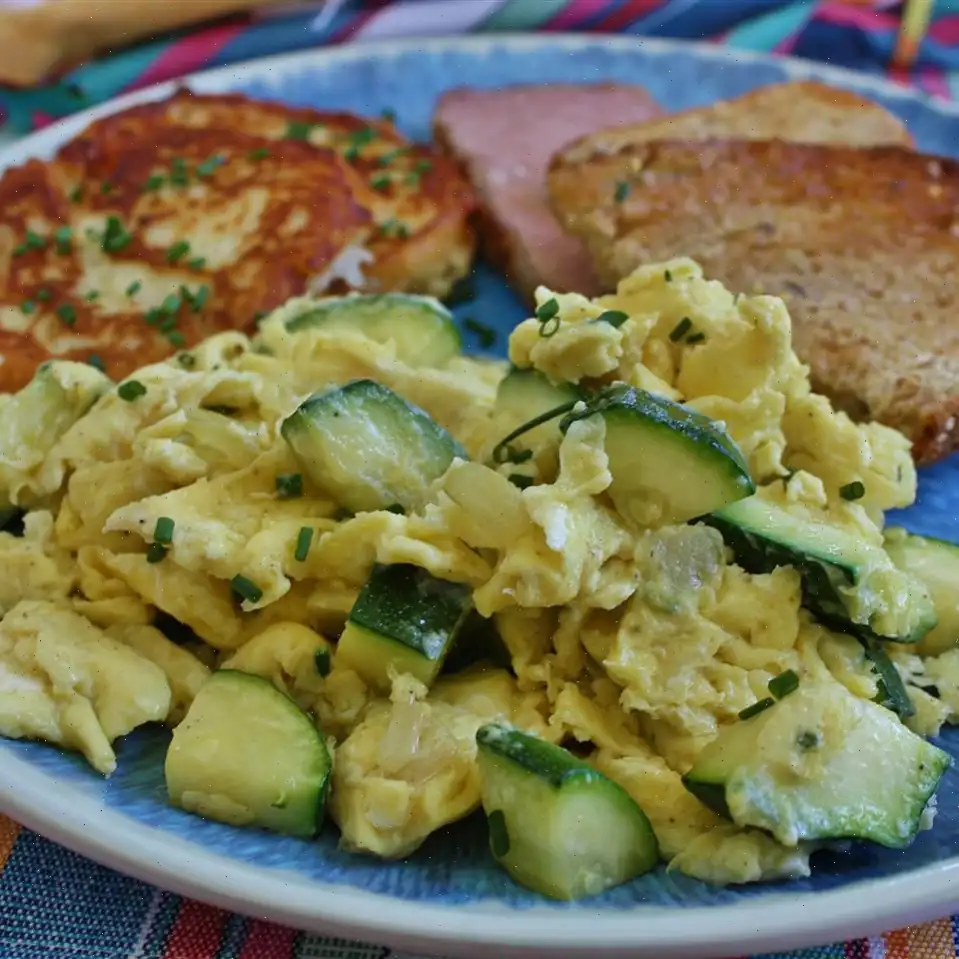 Zucchini and Eggs Recipe