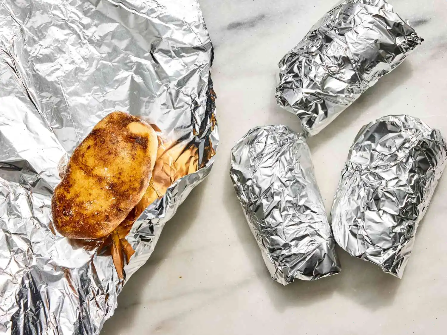 Slow Cooker Baked Potatoes Recipe