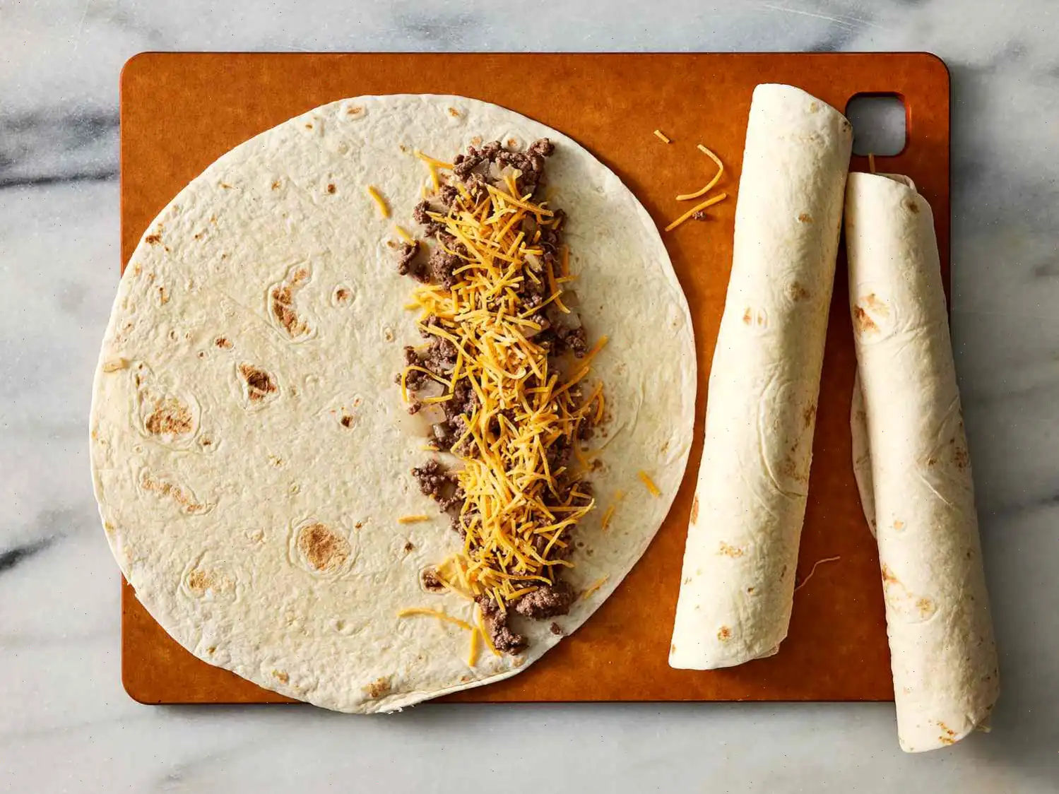 Beef Enchiladas with Flour Tortillas Recipe