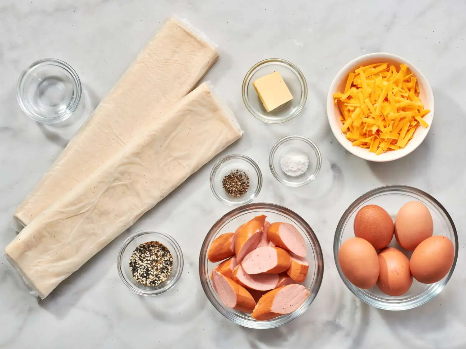 Sausage, Egg, and Cheese Breakfast Pastries Recipe