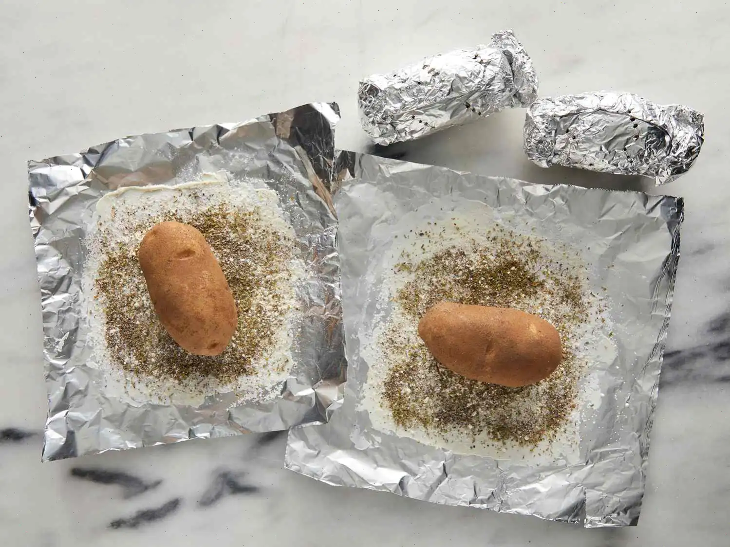 Leslie's Salty Grilled Potatoes Recipe