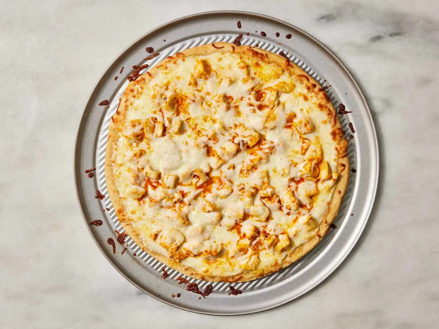 Buffalo-Style Chicken Pizza Recipe