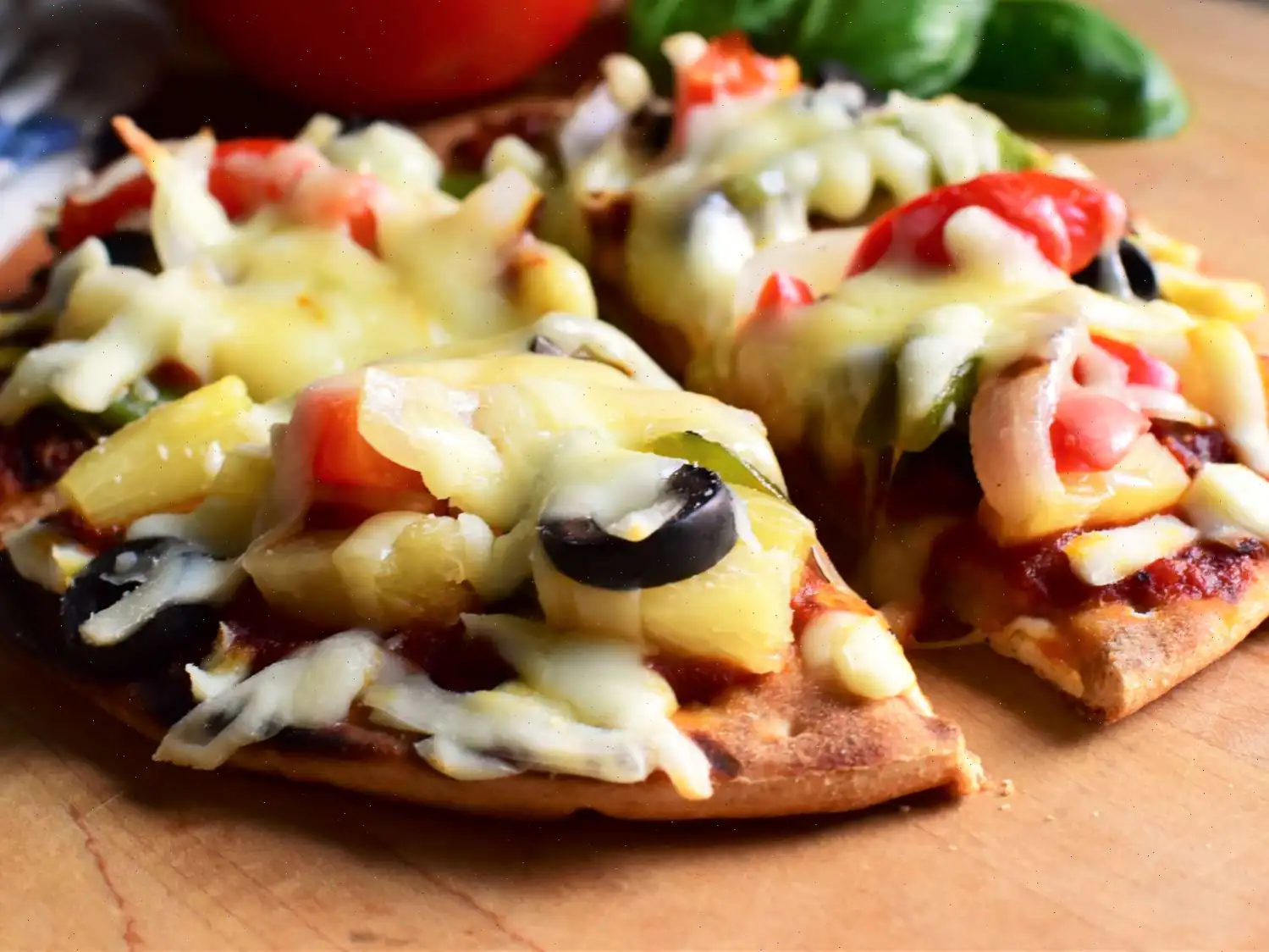 Grilled Pita Pizza Recipe