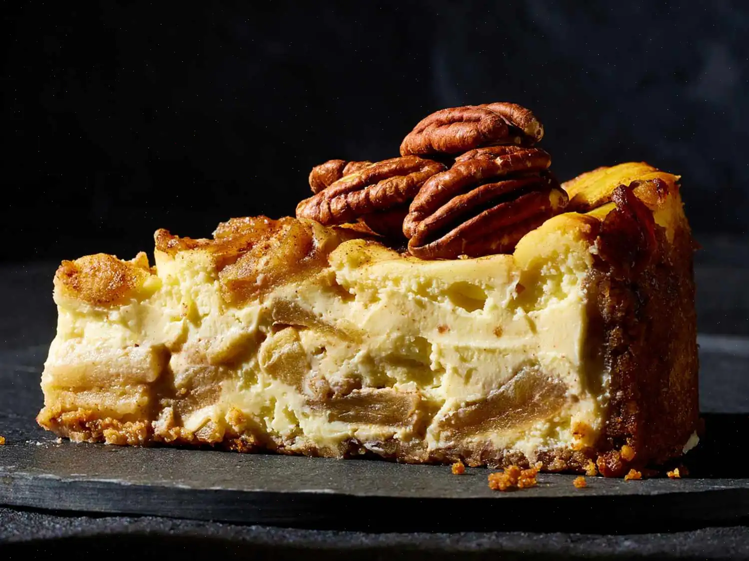 Caramel-Apple Brandy Cheesecake Recipe