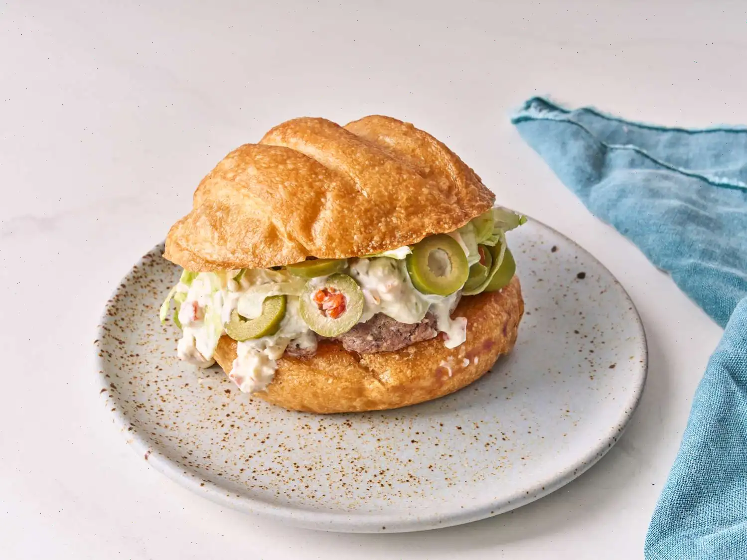 Michigan Olive Burger Recipe