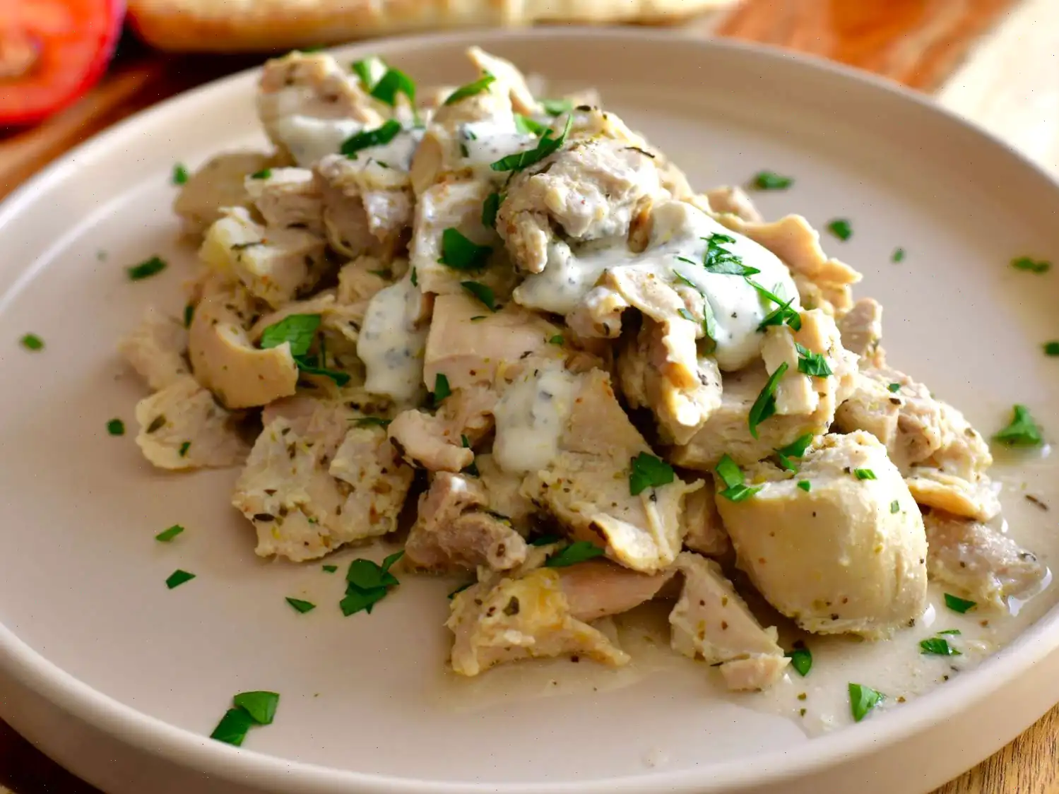 Slow Cooker Greek Yogurt Chicken Recipe
