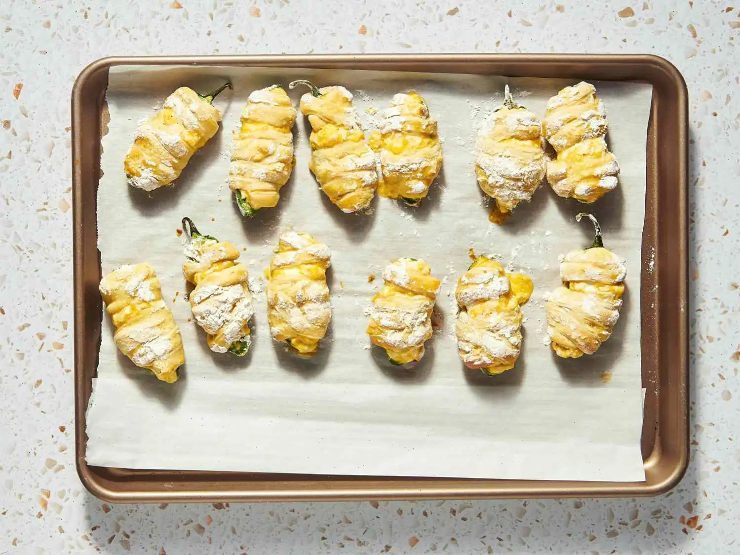 Baked Mummy Jalapeno Poppers Recipe