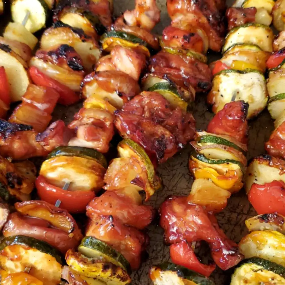 Ultra Easy Pineapple Chicken Kabobs Recipe