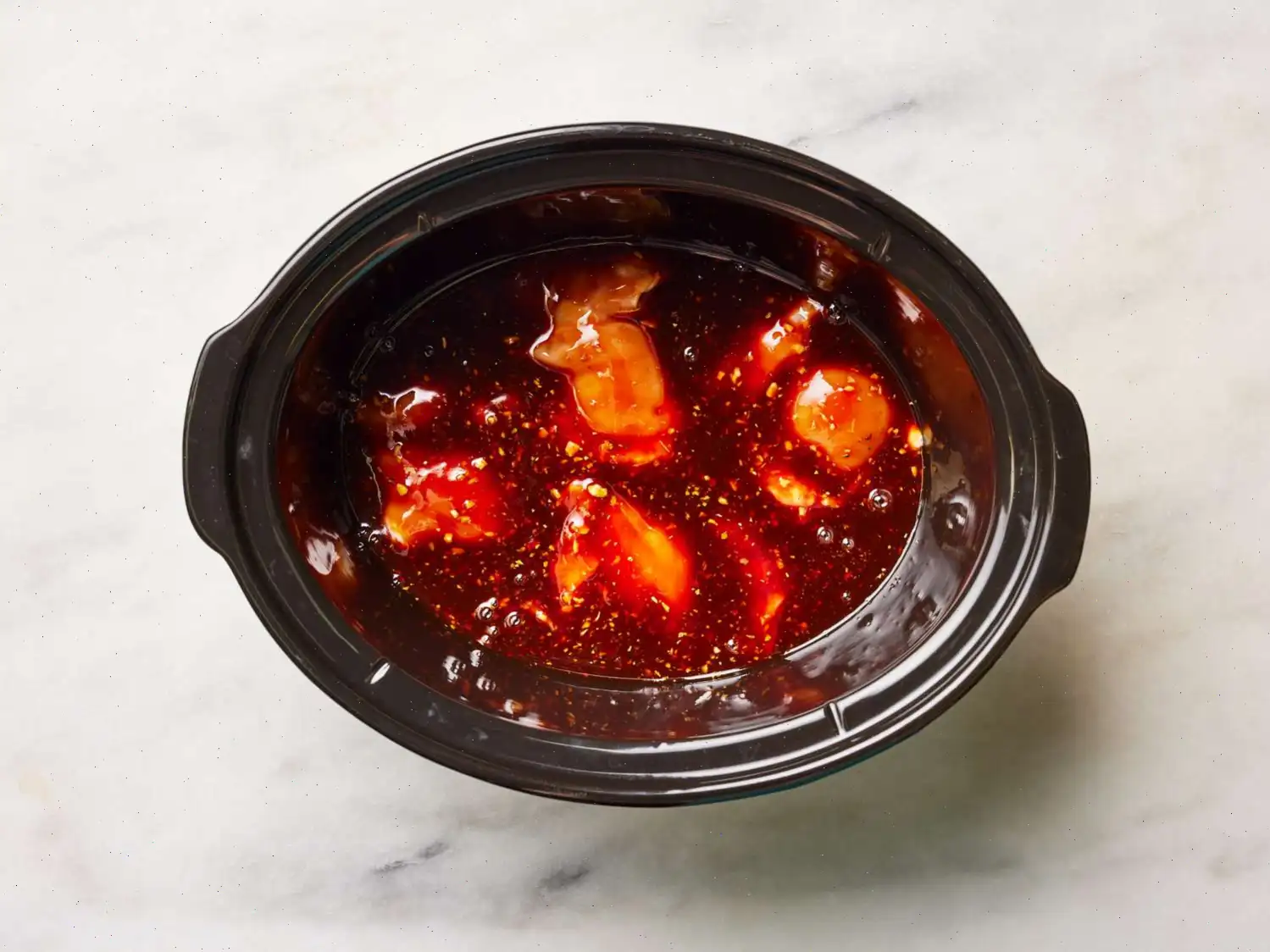 Honey-Garlic Slow Cooker Chicken Thighs Recipe