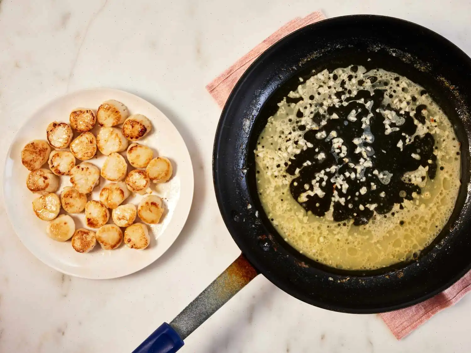 Easy Garlic-Lemon Scallops Recipe