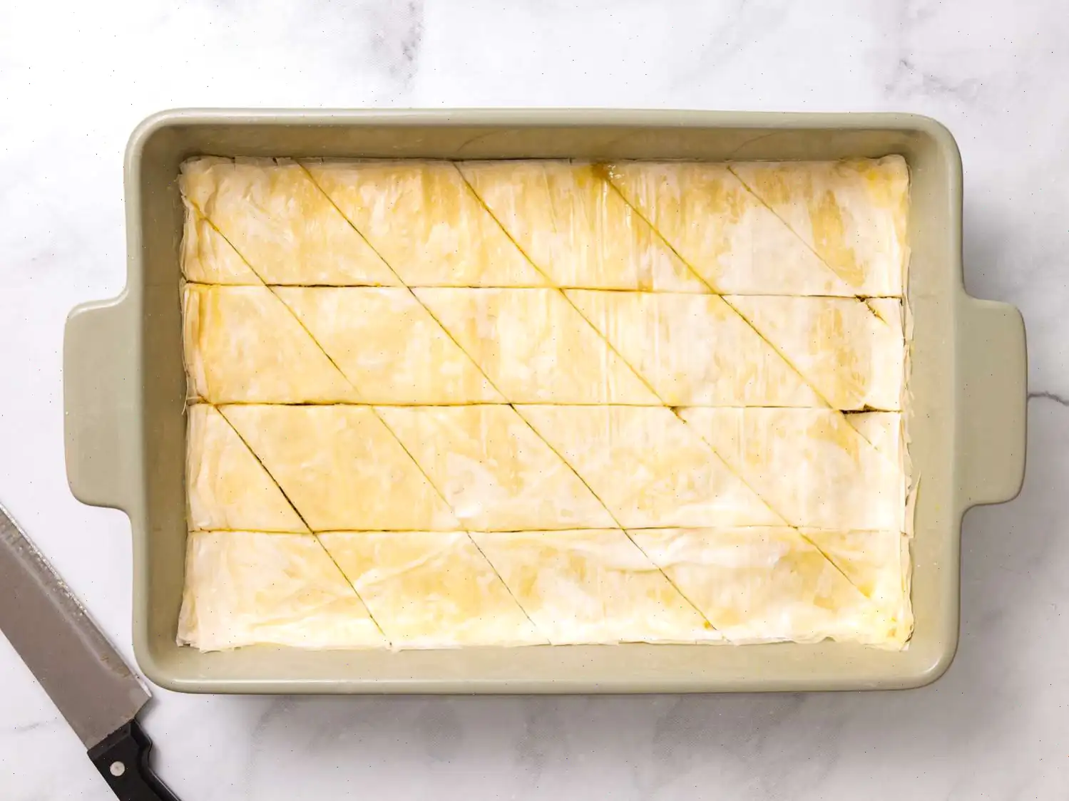 Pistachio Chocolate Baklava Recipe