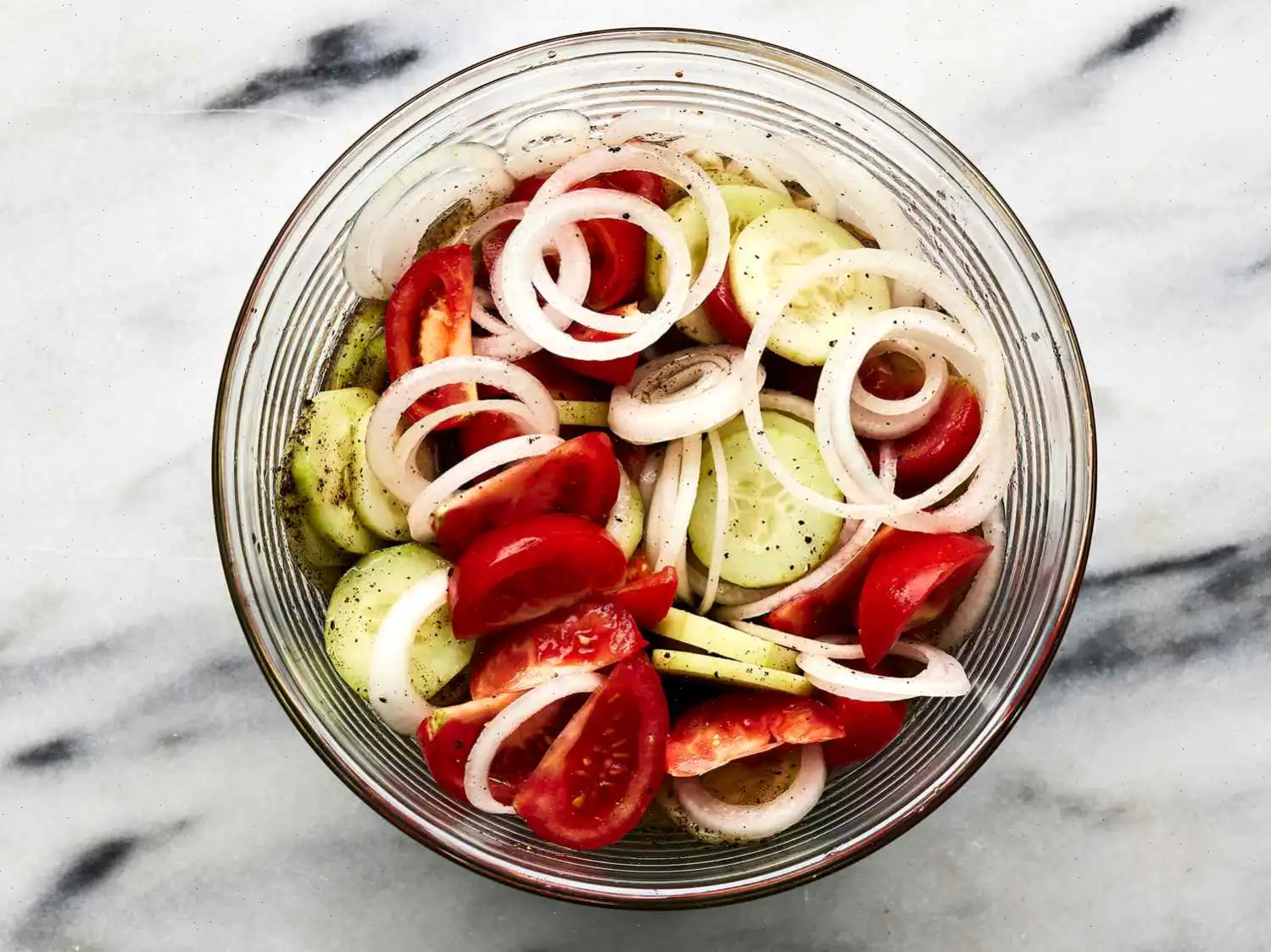 Cucumber Tomato Salad Recipe