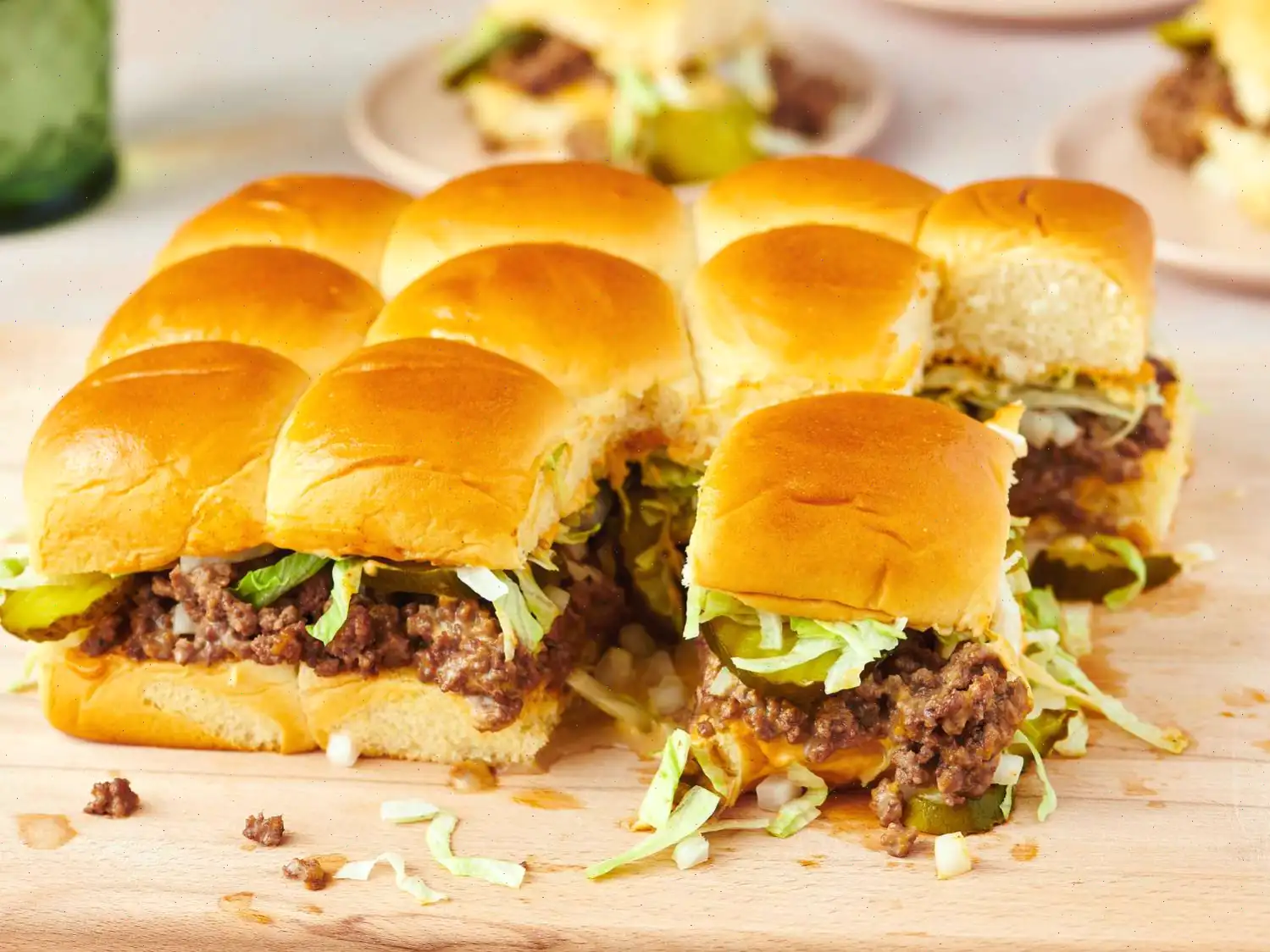 Chopped Cheese Sliders Recipe