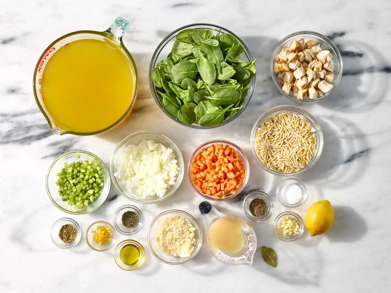 Lemon Chicken Orzo Soup Recipe