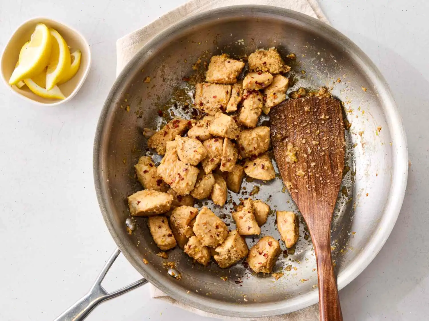 Lemon Parmesan Chicken Bites Recipe