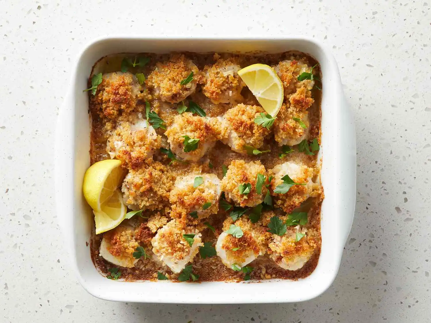 Awesome Baked Sea Scallops Recipe