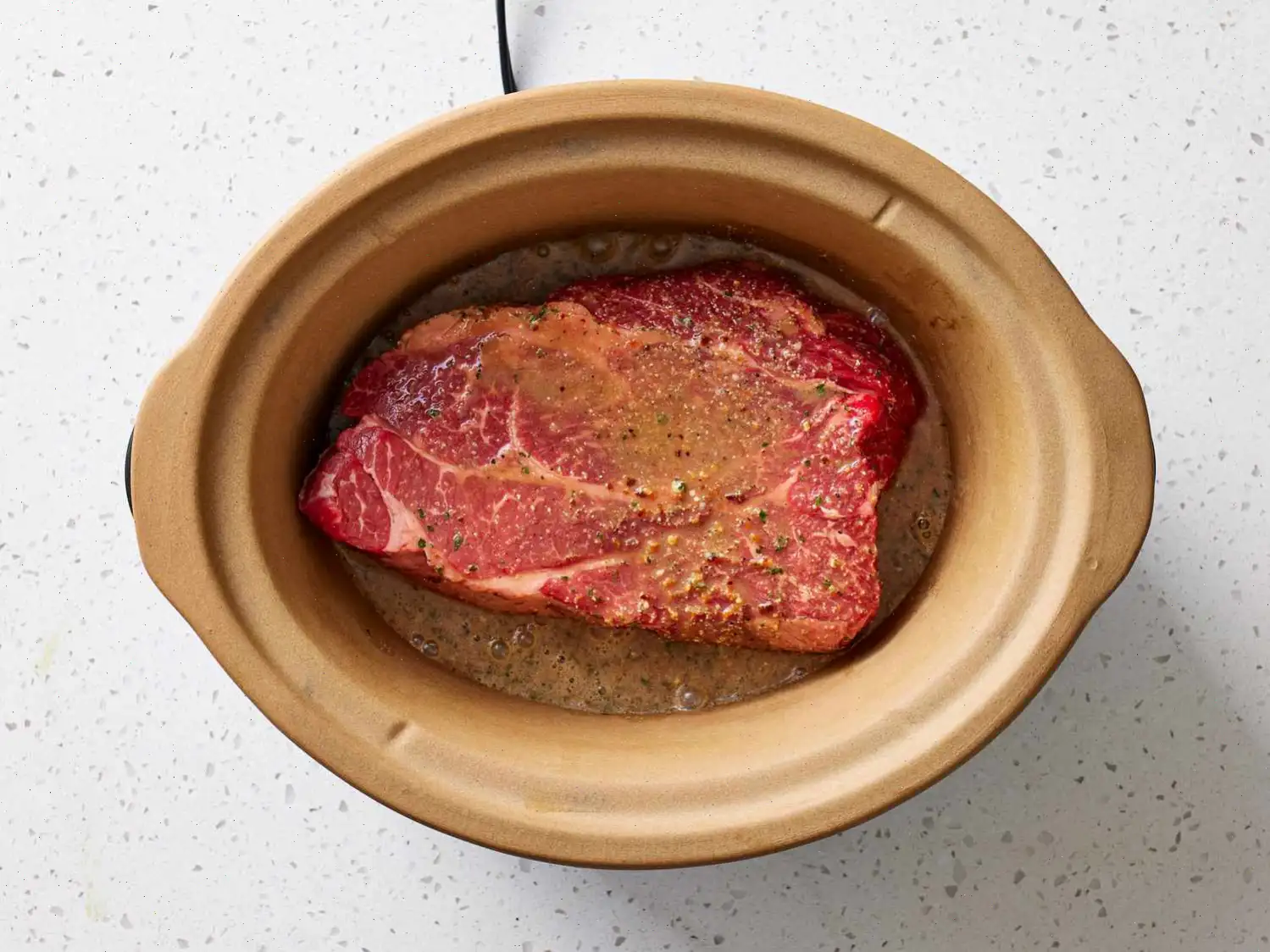 Three Packet Slow Cooker Roast Recipe