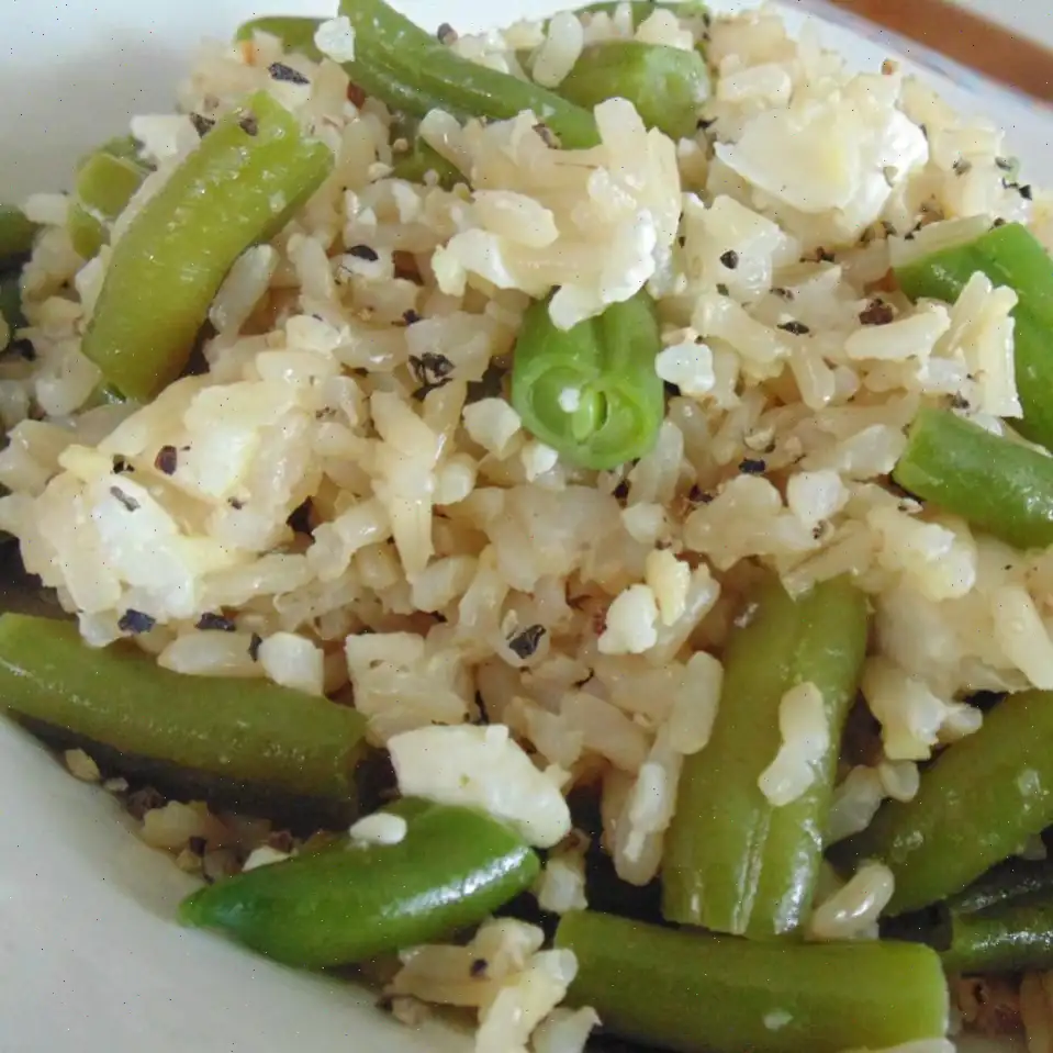 Vegetarian Fried Feta Rice by Andie Recipe