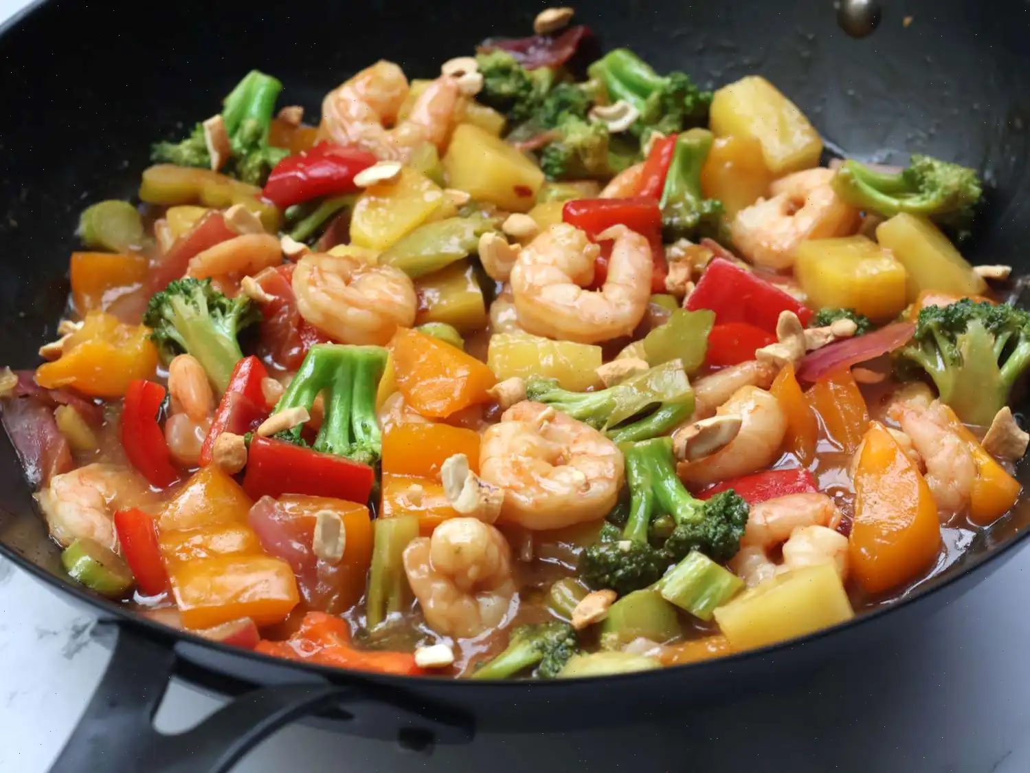 Pineapple Shrimp Stir-Fry Recipe