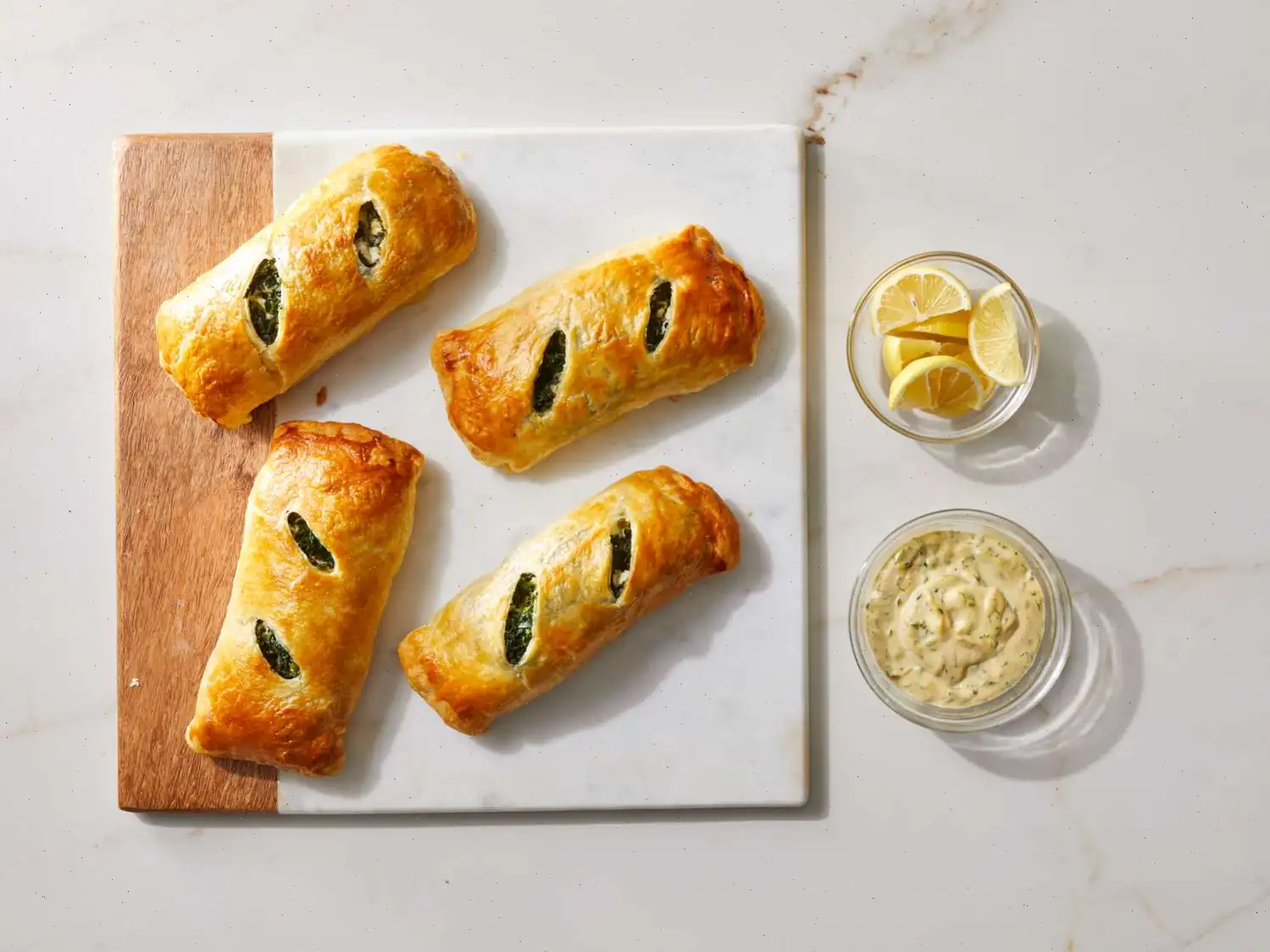 Individual Salmon Wellingtons Recipe