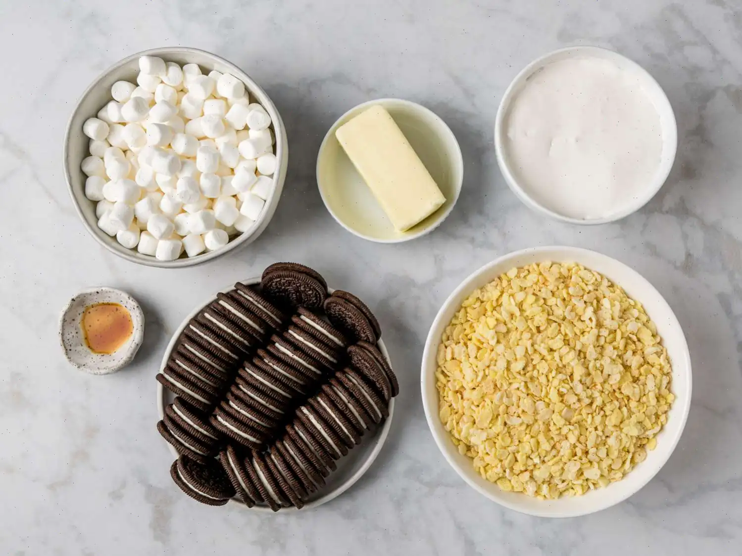 Cookies and Cream Rice Krispie Treats Recipe
