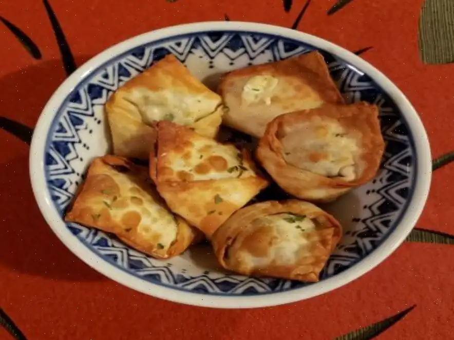 Easy Air Fryer Cream Cheese Wontons Recipe