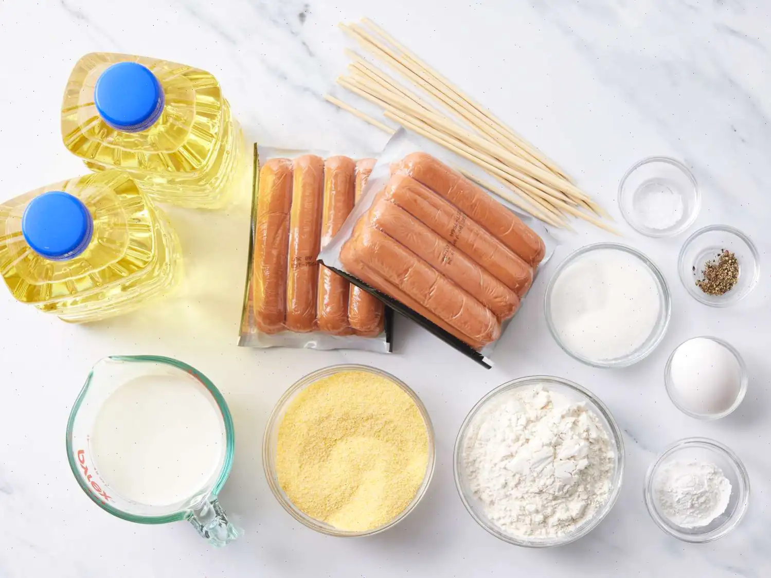 Homemade Corn Dogs Recipe