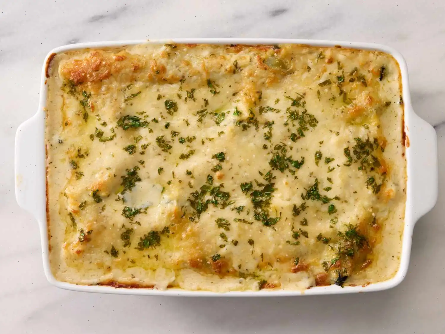 White Cheese Chicken Lasagna Recipe